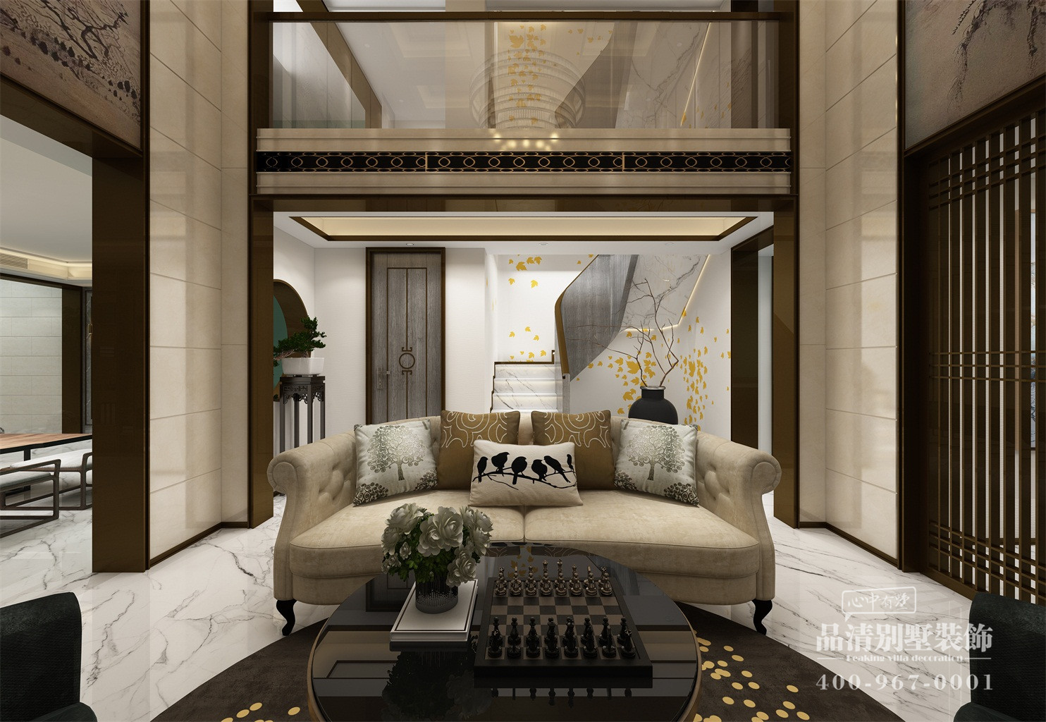 常州新中式风格装修设计案例,常州别墅装修风格大全