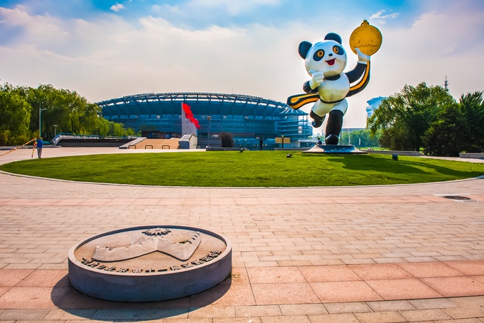 北京奥林匹克公园管委会主任,奥林匹克委员会采访