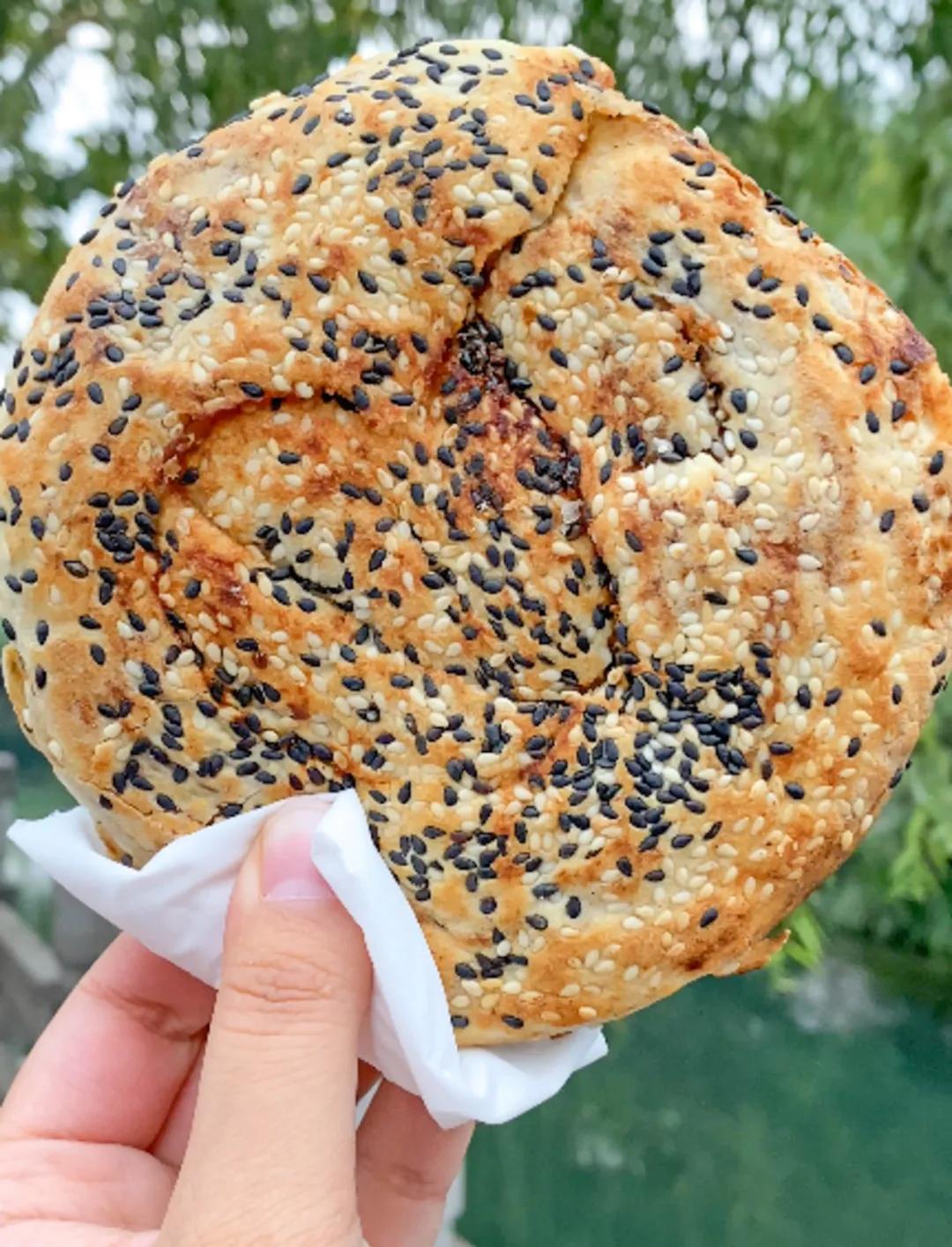 正宗老字号饼店,济南18年网红饼