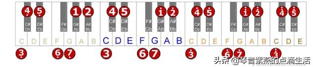 电子琴母亲0基础指法,学习电子琴音阶指法