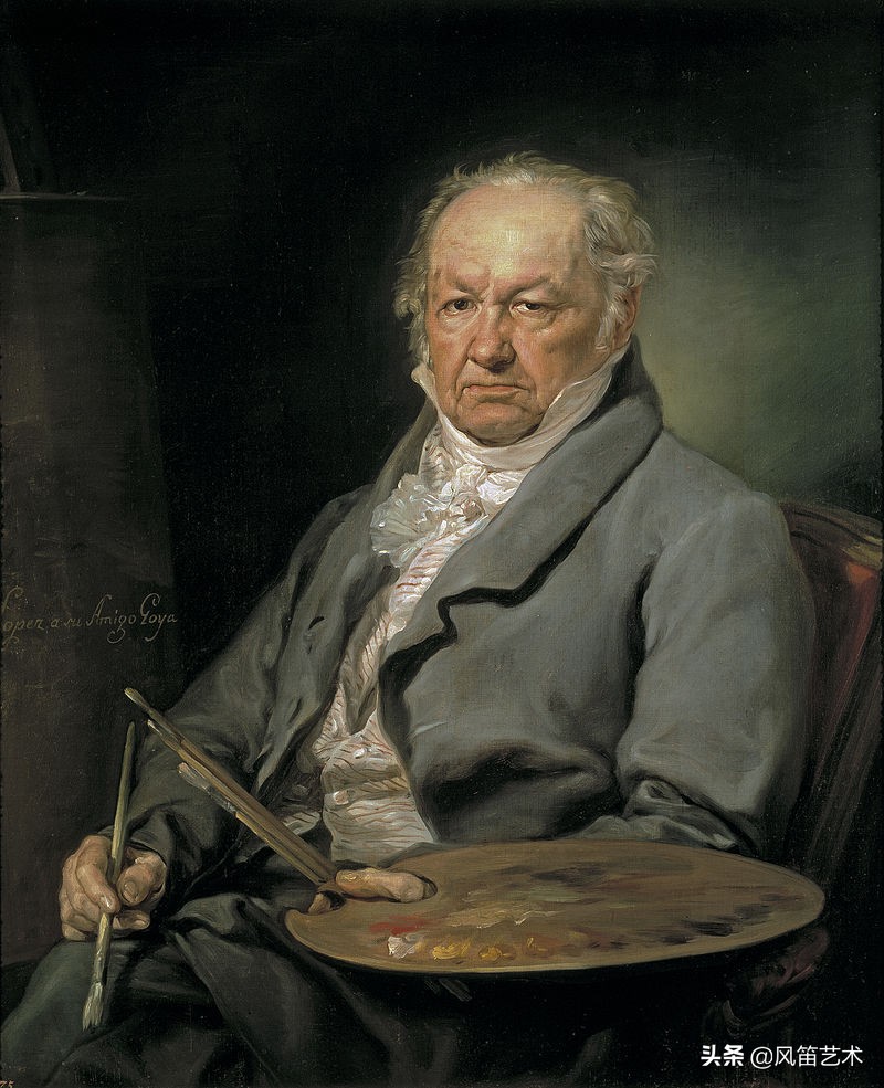 西班牙画家戈雅代表作有哪些,西班牙画家戈雅的作品风筝