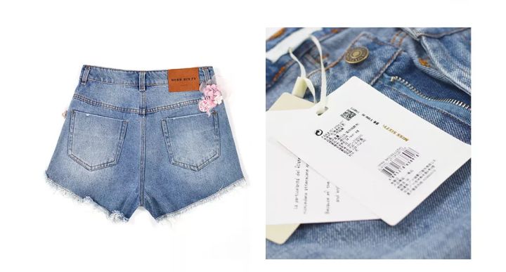 迪士尼联名格子裤正品,moussy迪士尼联名刺绣