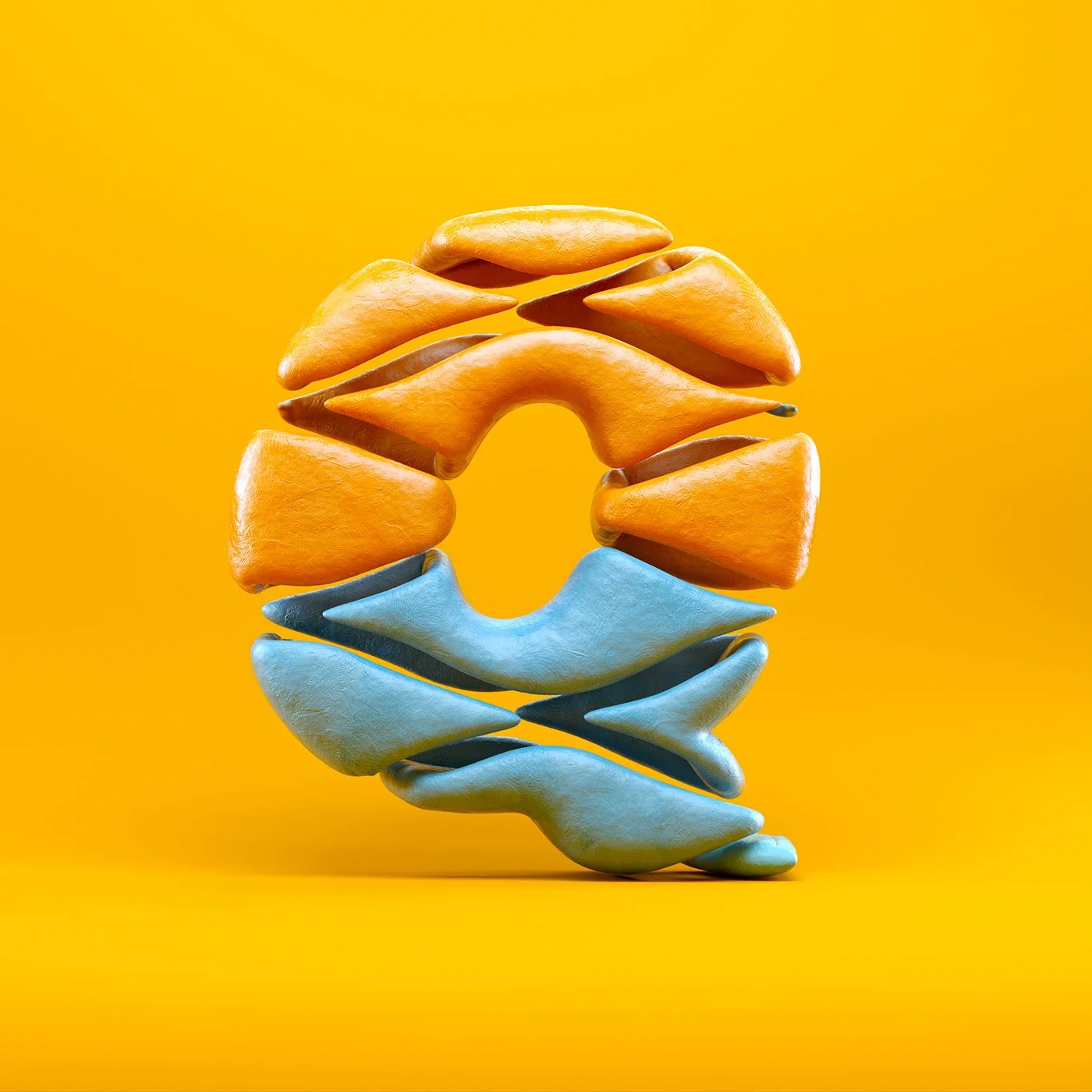 字母的异形设计,为喜欢的字母设计一个创意的造型