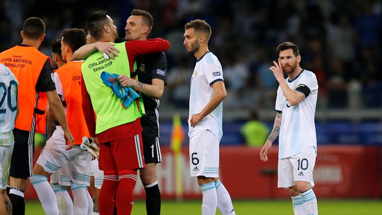 梅西进球阿根廷战胜墨西哥,梅西世预赛阿根廷对巴拉圭