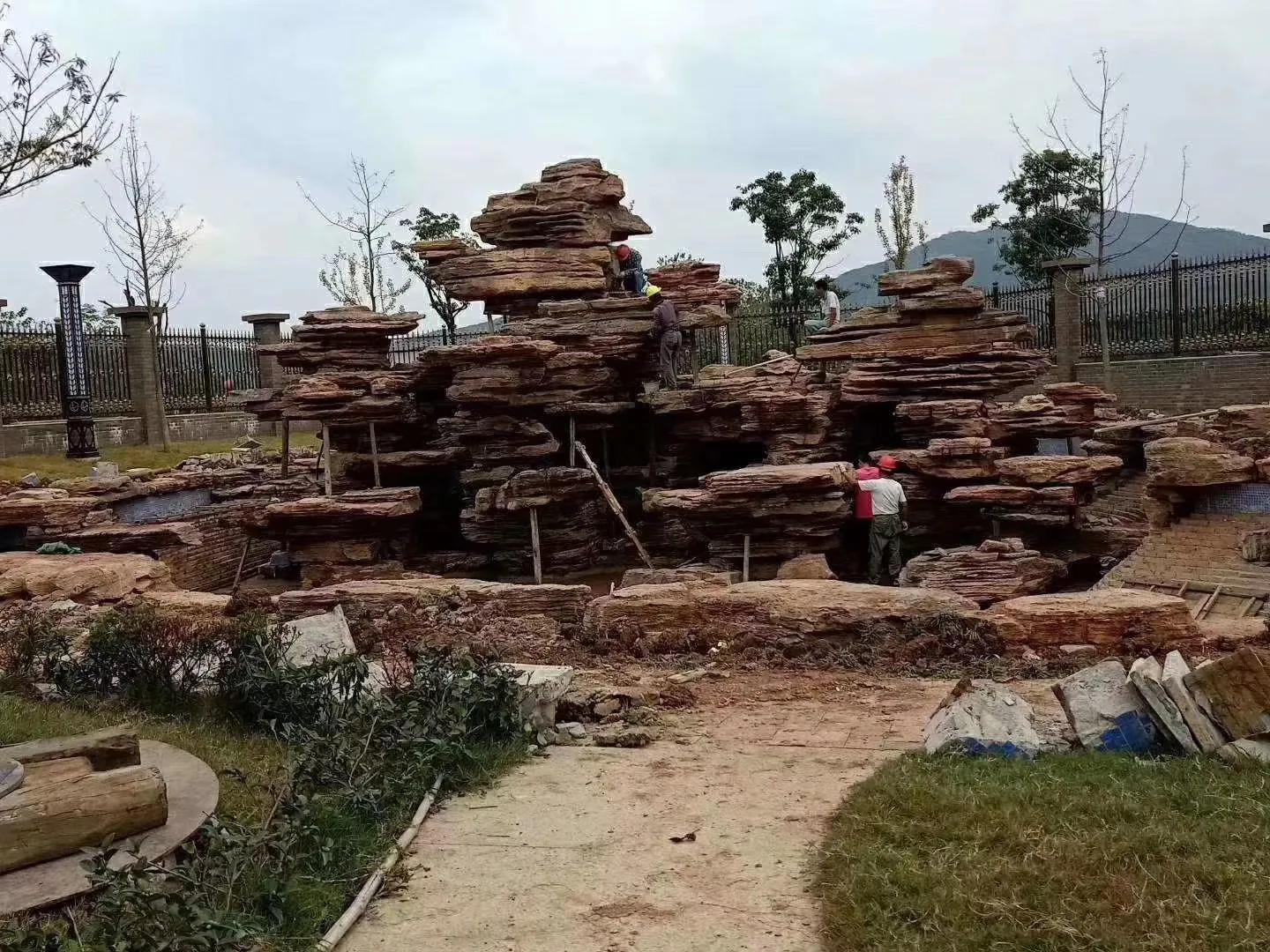 做个假山流水要多少钱,做一个假山价格