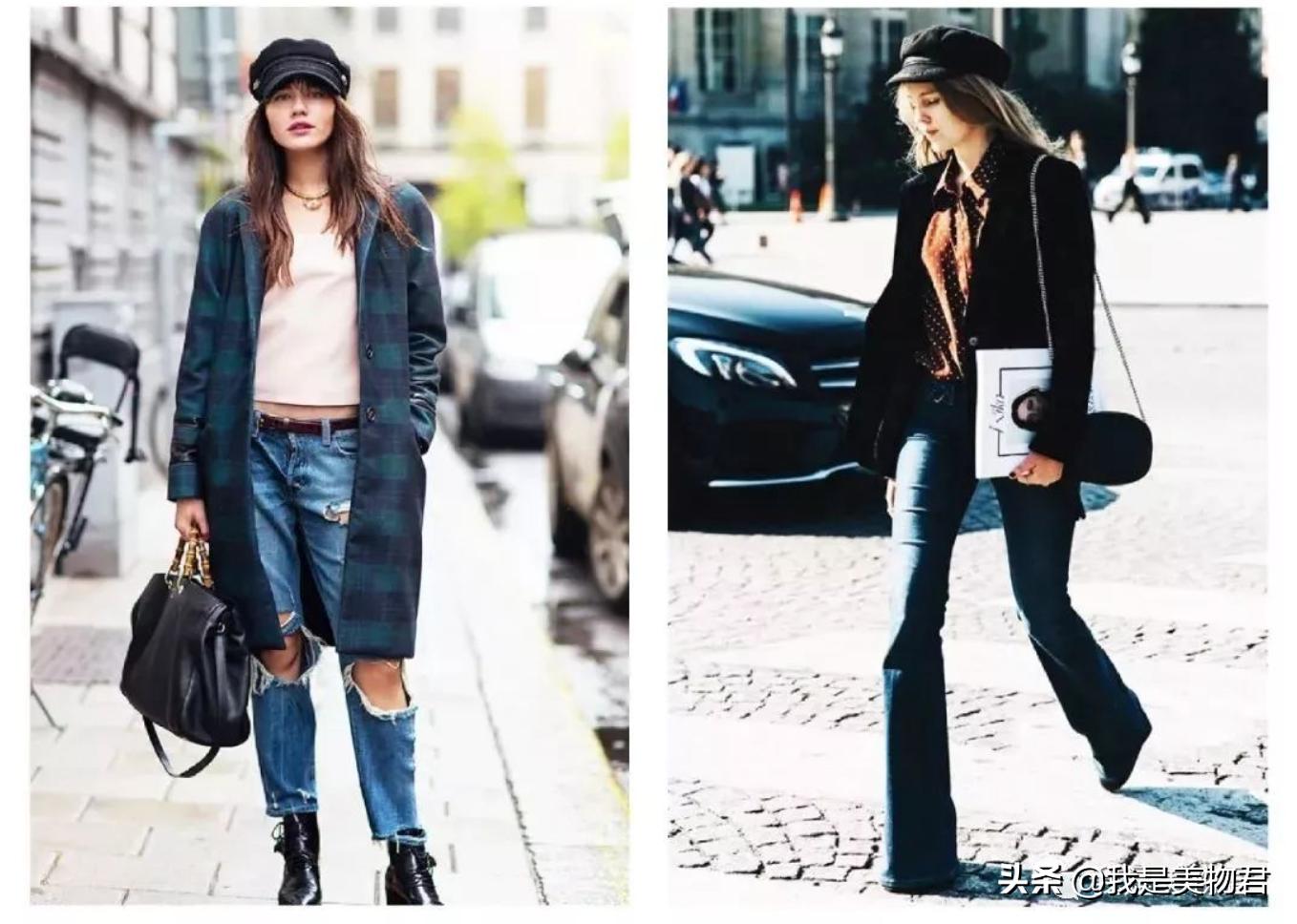 头大脸大适合什么帽子秋冬渔夫帽,脸小戴哪一款帽子好看