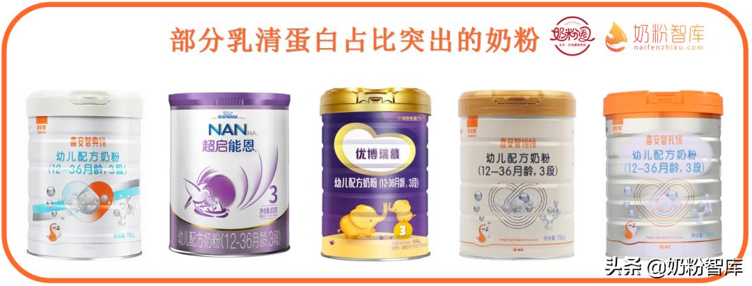 乳清蛋白高的奶粉排名,乳清蛋白含量高的奶粉是哪款