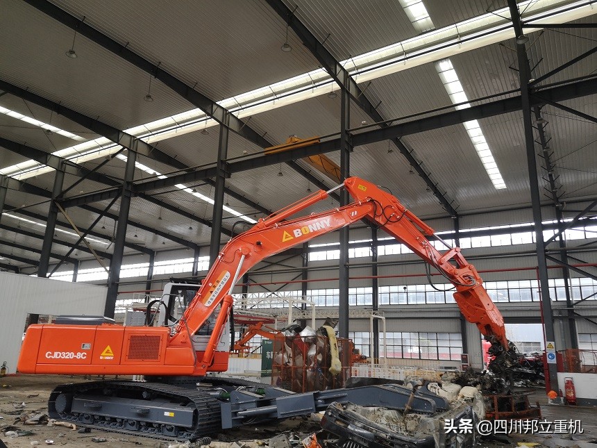 邦立抓钢机液压系统,邦立抓钢机左右不旋转是什么原因