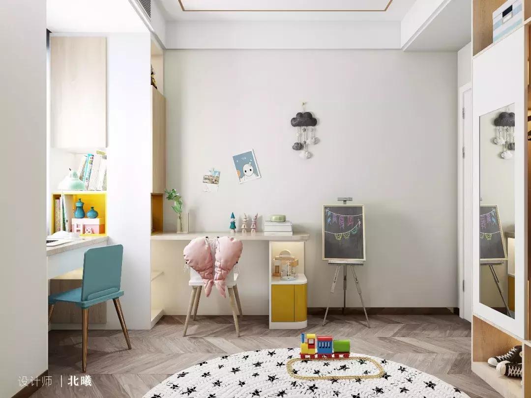 装修108平衣帽间2室一厅,126平主卧带衣帽间和卫生间效果图