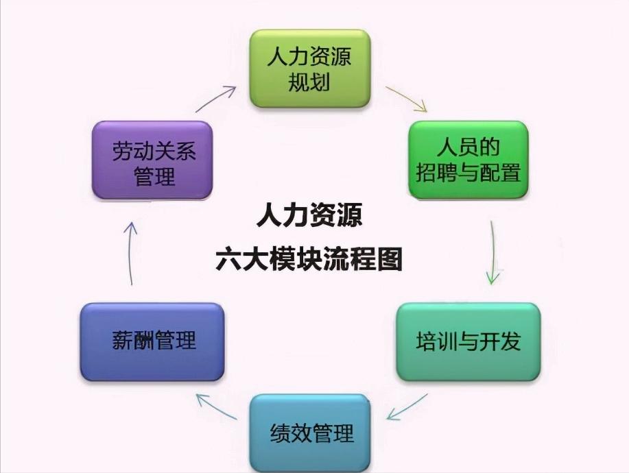 企业人力管理六大模块流程图,人力资源管理六大模块书籍推荐