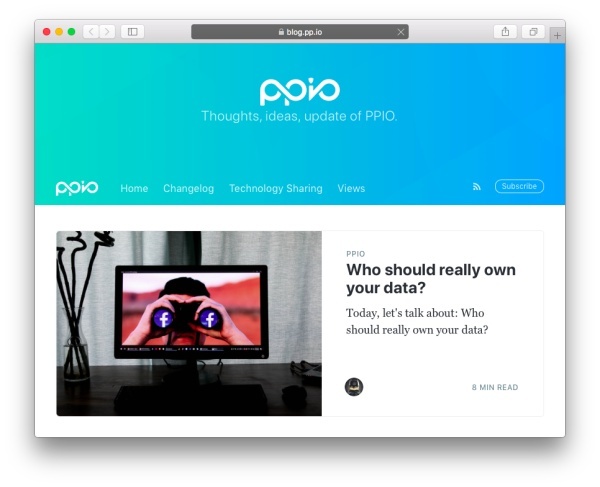 上线啦，PP.io！