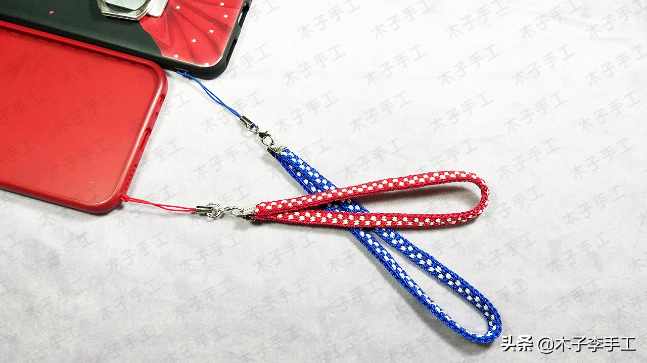 如何自己编一个手机挂绳,编绳手机挂绳