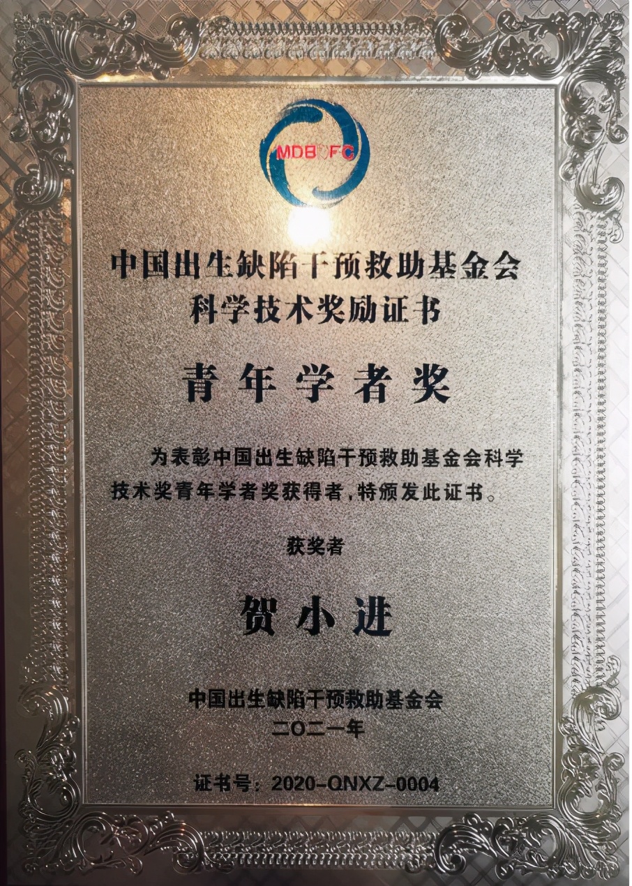 中国科学院青年科学家奖,中国科学院青年学者奖