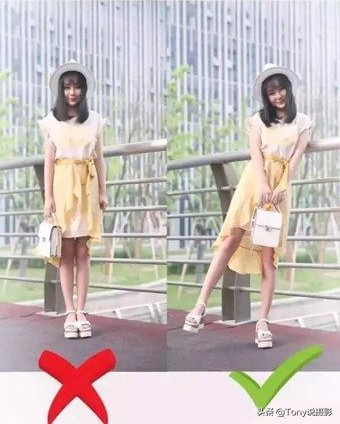 自己简单拍出大长腿怎么操作,怎样拍能拍出长腿还显瘦