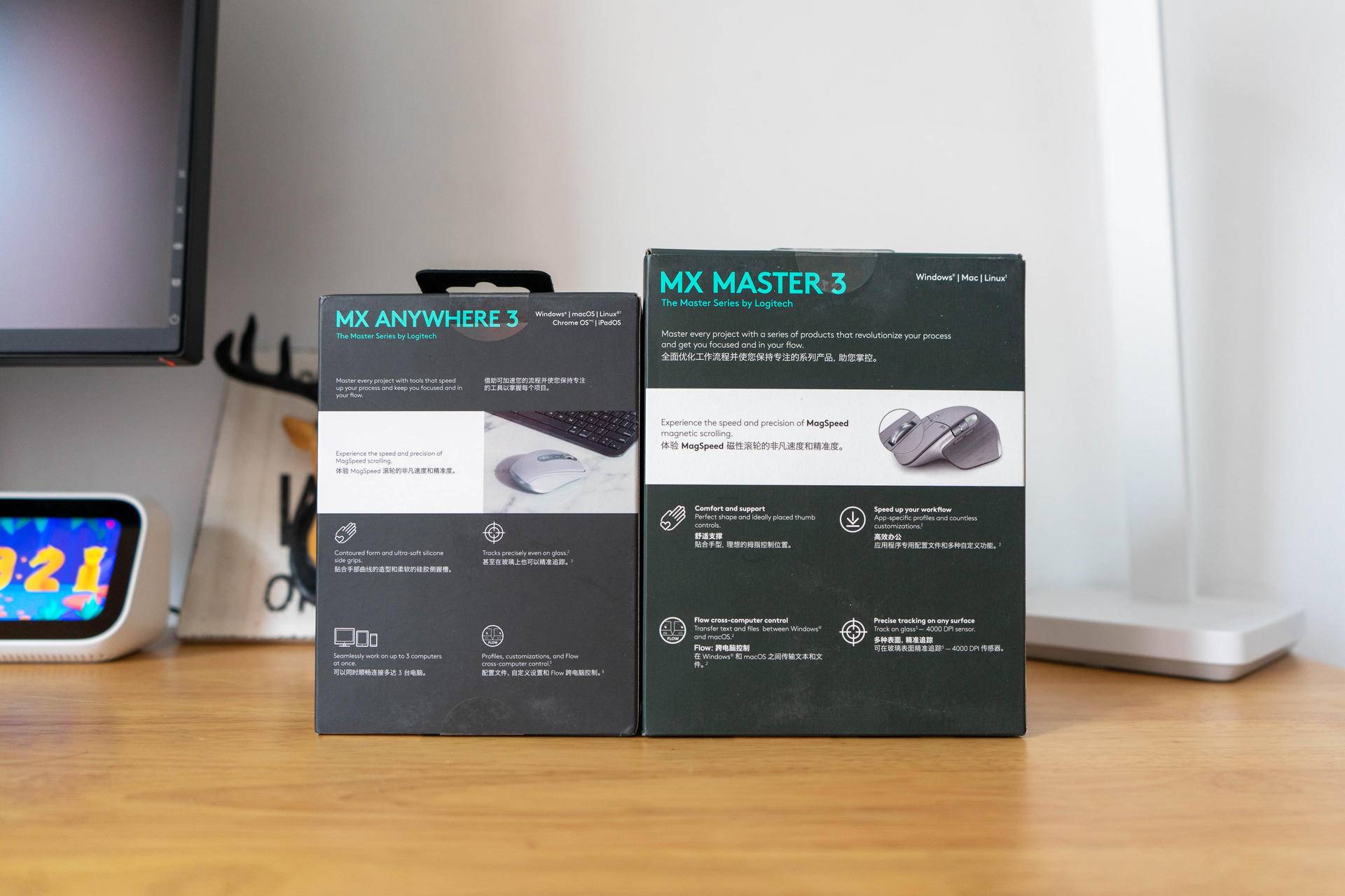 罗技mx系列鼠标哪个好,罗技鼠标mxmaster3对比anywhere3