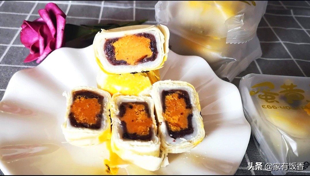 蛋黄酥9.9元6个包邮,蛋黄酥一箱9.9包邮