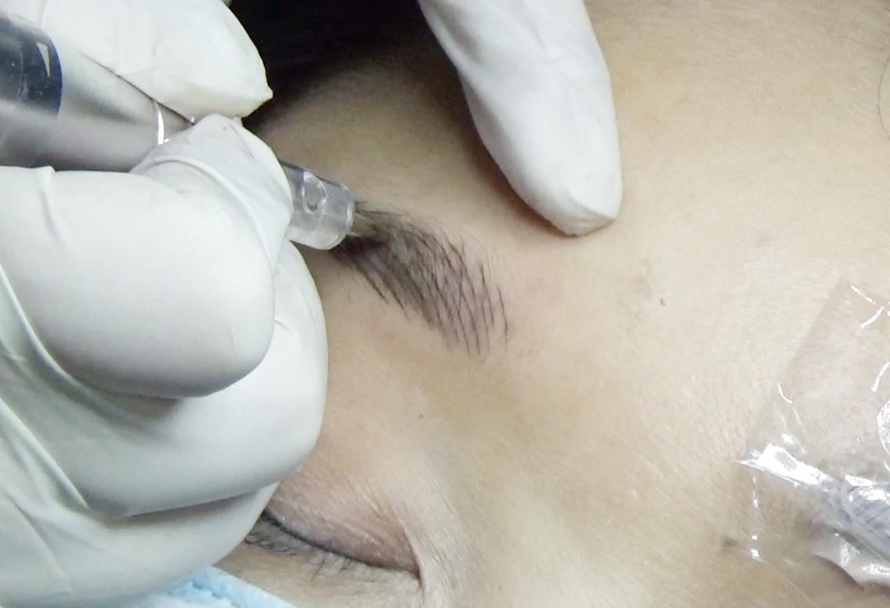 纹绣师应该怎么练习线条,零基础纹绣初学者雾眉教程