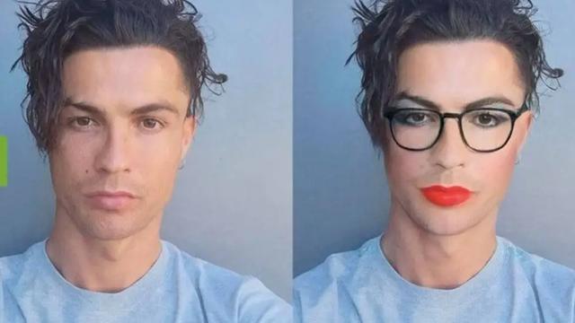 c罗花式gif,c罗被恶搞的视频