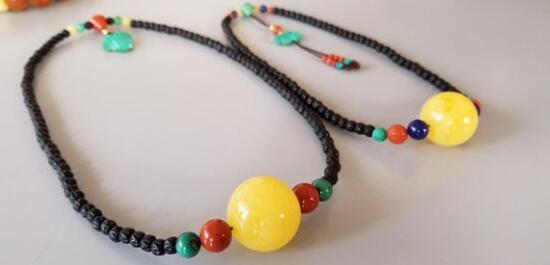 献给我的老婆，情意绵绵情侣锁骨链