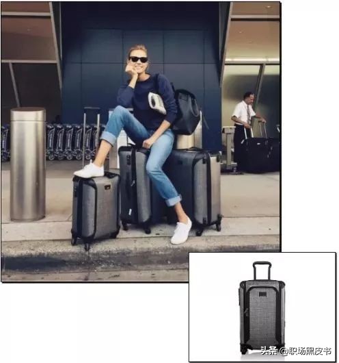 刘雯新秀丽行李箱,超模刘雯写真大全