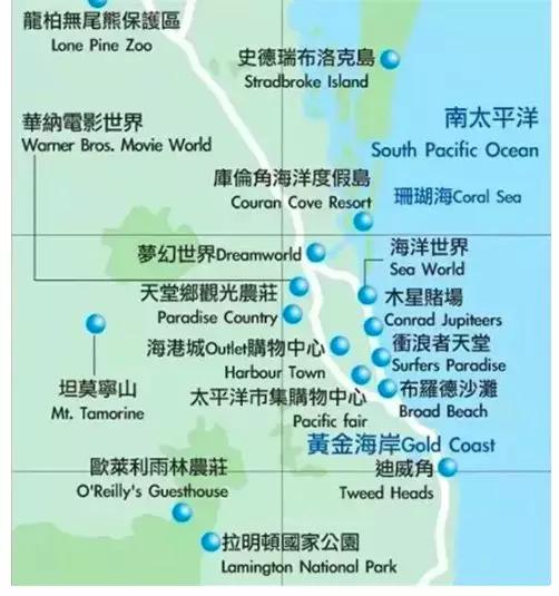 黄金海岸波光粼粼,这片沙滩美得让人窒息