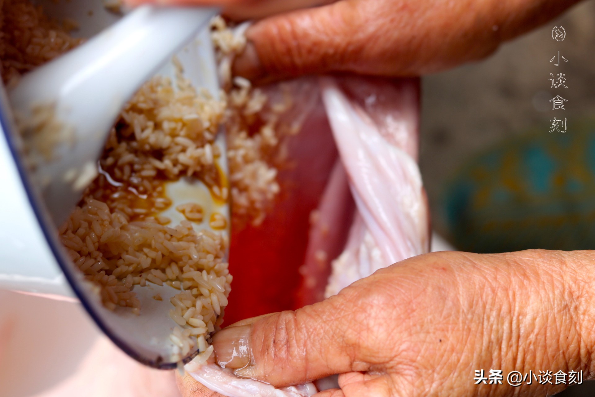 猪肚嚼不动怎么再加工,如何把猪肚发得又大又脆