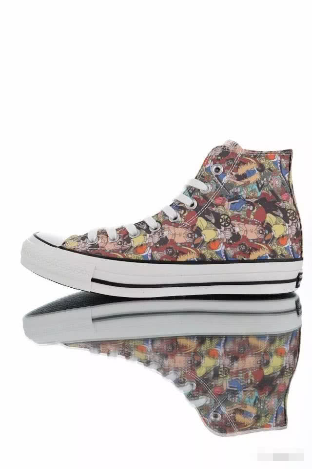 匡威海贼王联名款,海贼王匡威帆布鞋