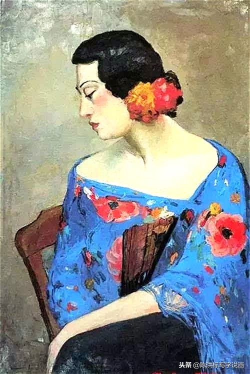 为学画她独立特行,对着镜子自画裸体,如今一幅画卖出2千万天价