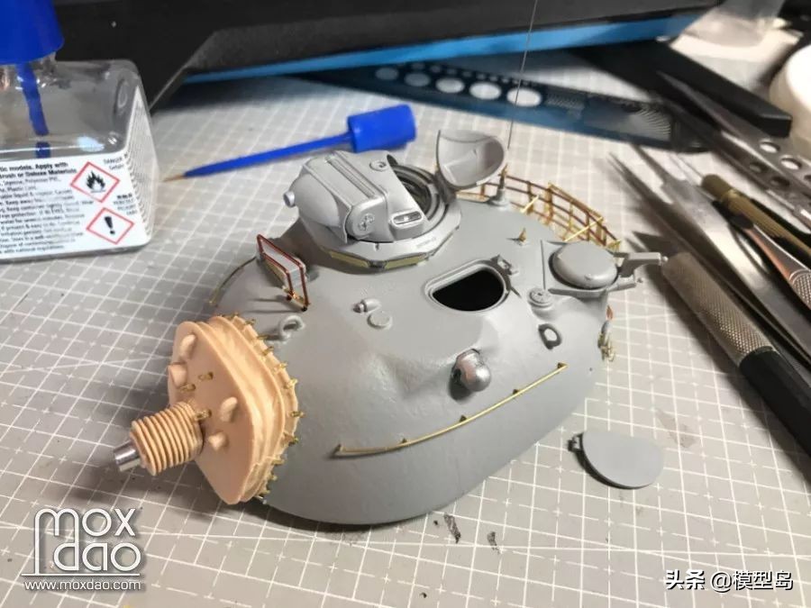 t34-85中型坦克模型,现代1:35主战坦克模型