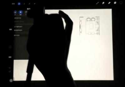 ipad手绘室内效果图,ipad手绘室内平面图教学