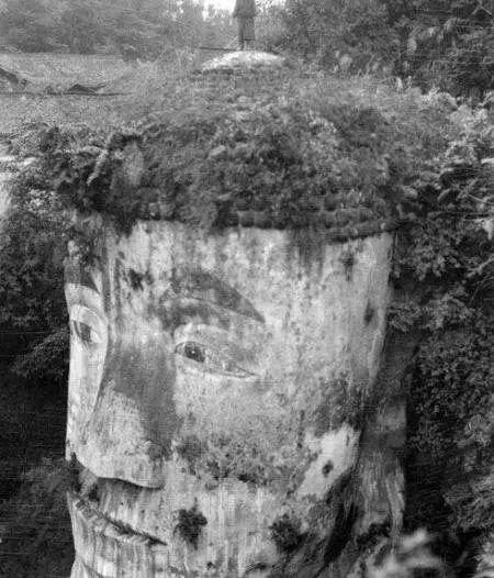 乐山大佛脚被水淹没奇观出现,乐山大佛再次被水淹没图片