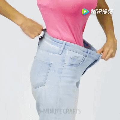 裤腰大了怎么裁剪改小窍门,裤腰小了别慌