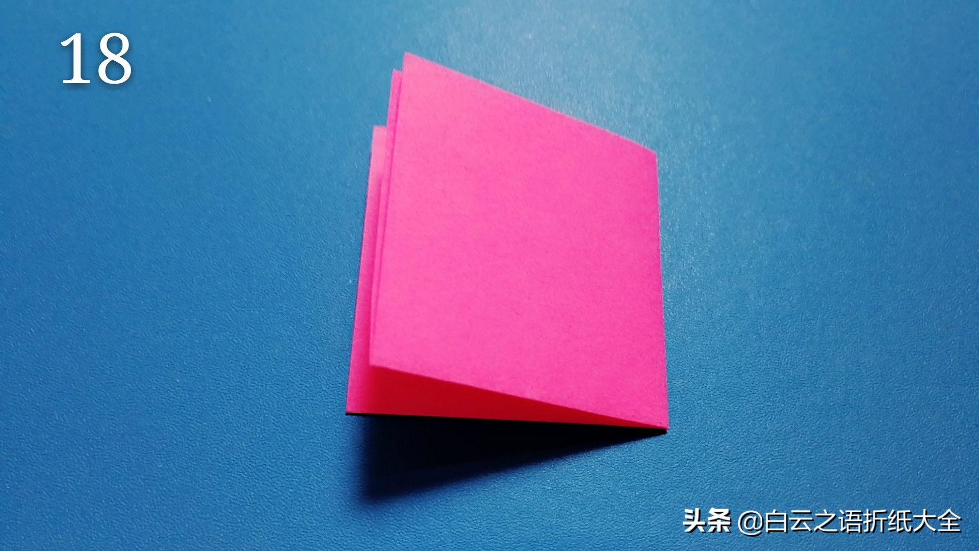 折纸棒棒糖的折纸步骤,可以变形的彩虹棒棒糖折纸慢动作