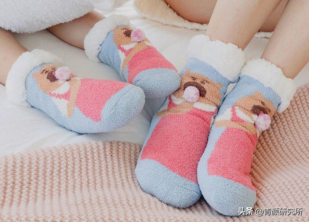 冬日暖脚可爱袜子,冬季可爱袜子