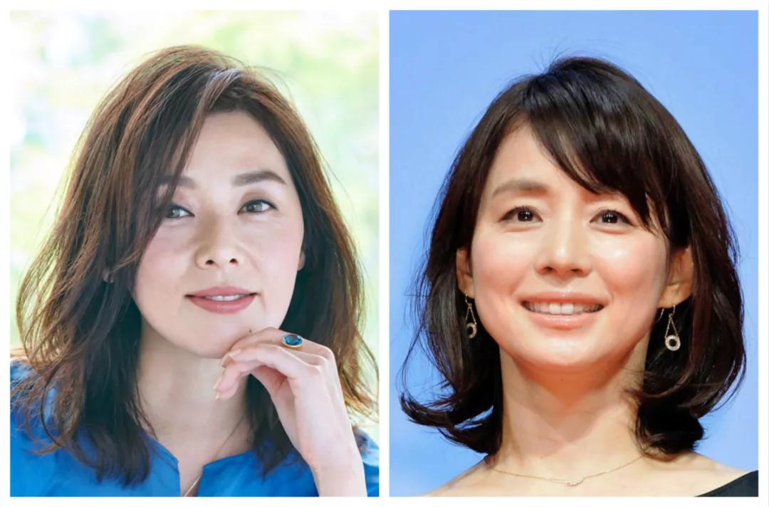 大脸中年女性发量少适合的长发型,中年妇女发型烫发40-50岁短发