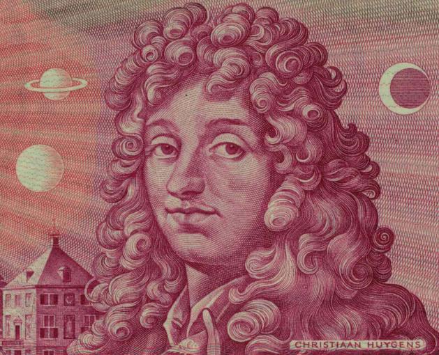 罕见的25面额纸币,17世纪的科学家出现在风车王国的钞票上