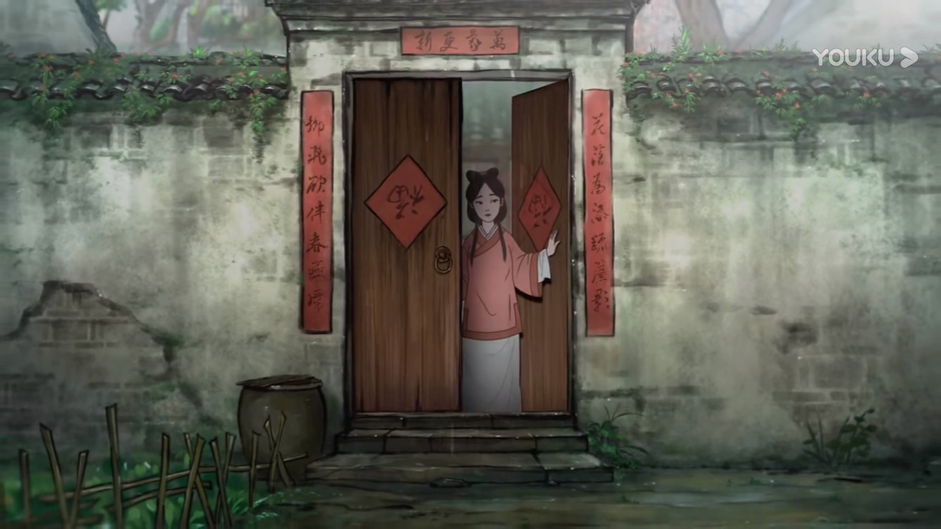 相思唯美的中国古风动画短片,相思动画短片手绘