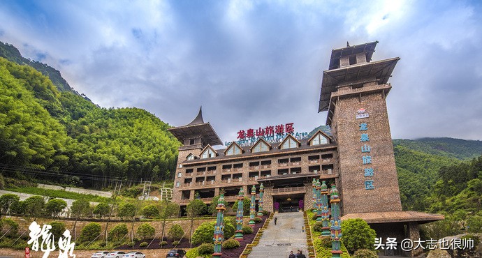 龙泉山脉风景,山峦叠嶂景如画