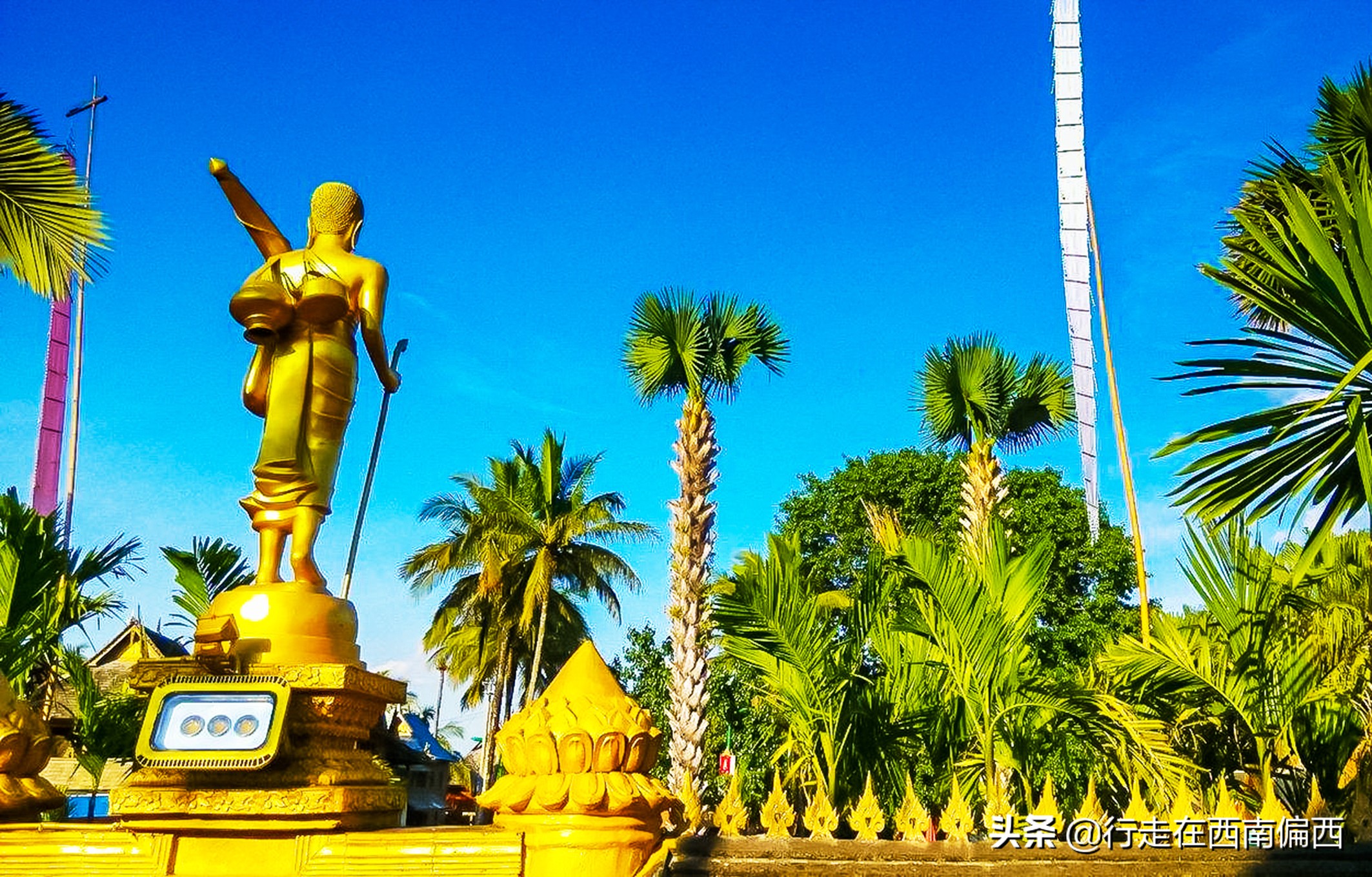 橄榄坝傣族园讲解图片,橄榄坝傣族园里面有些什么景色