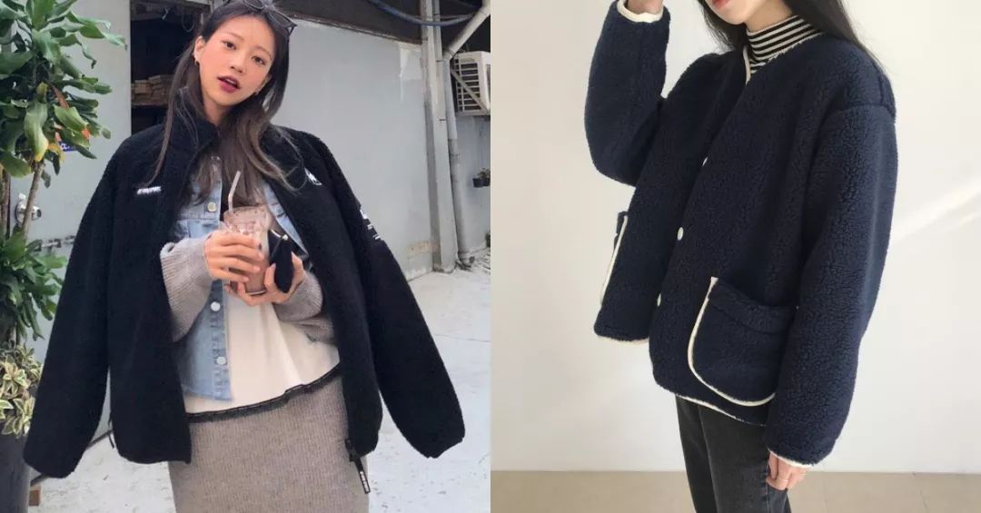 中长款泰迪熊大衣搭配,今年冬天流行穿大衣