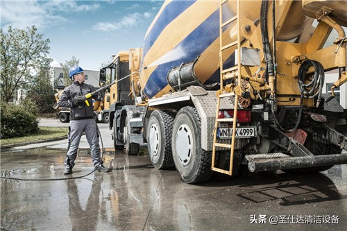 卡赫热水清洗机HDS12/18-4S,挖机检修油泥冲洗