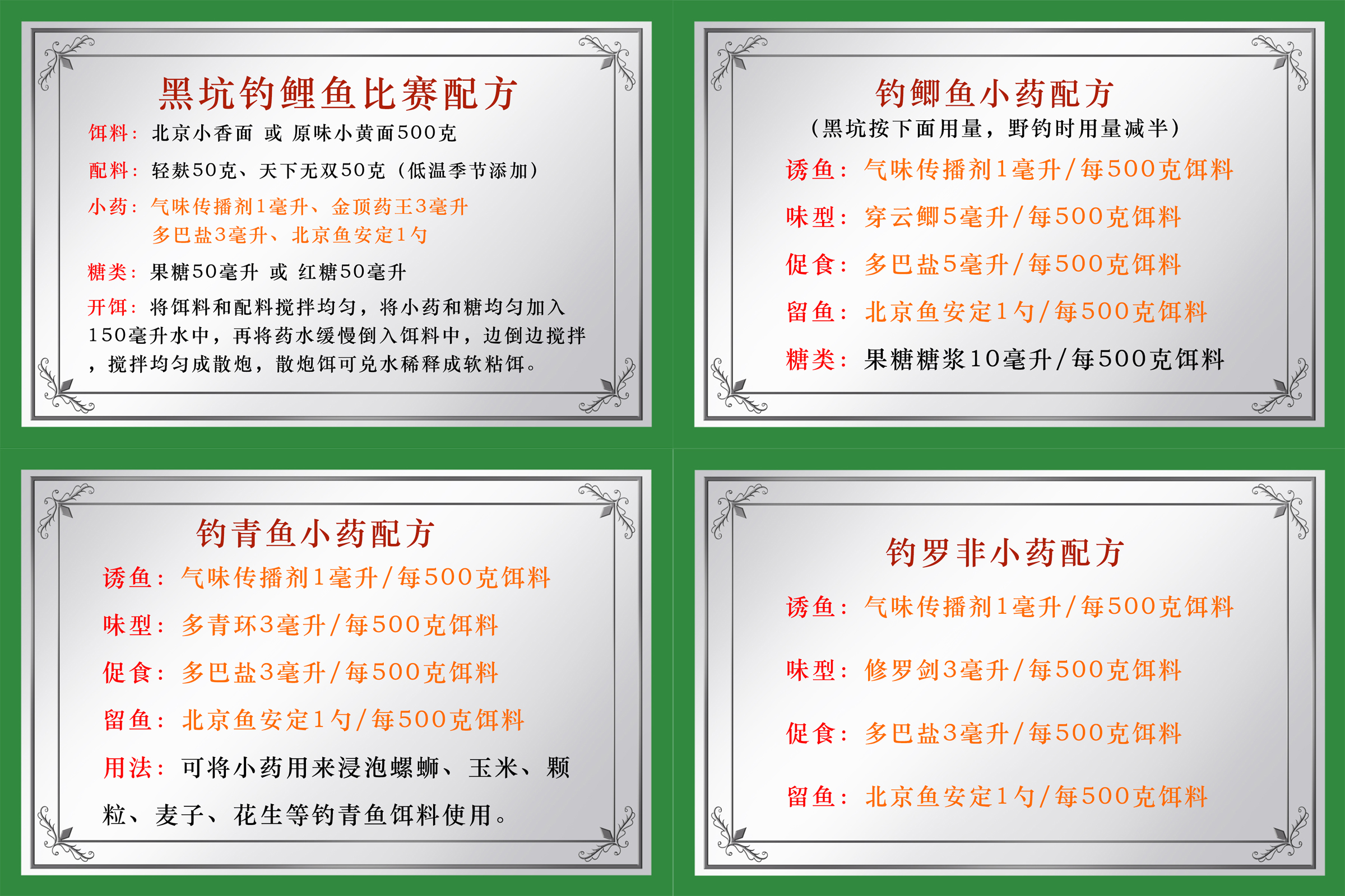 用了很多的钓鱼小药，为什么都没有效果？钓鱼小药的使用效果分析