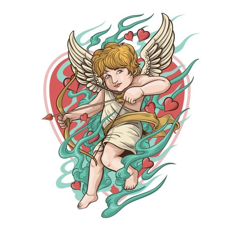 维纳斯和丘比特的爱情,爱神维纳斯和爱神丘比特