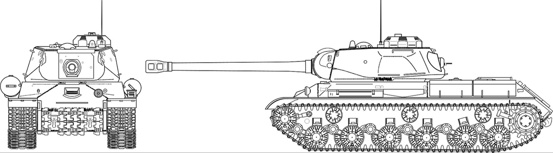 is-2坦克vs虎式坦克,现实中的is-2重型坦克