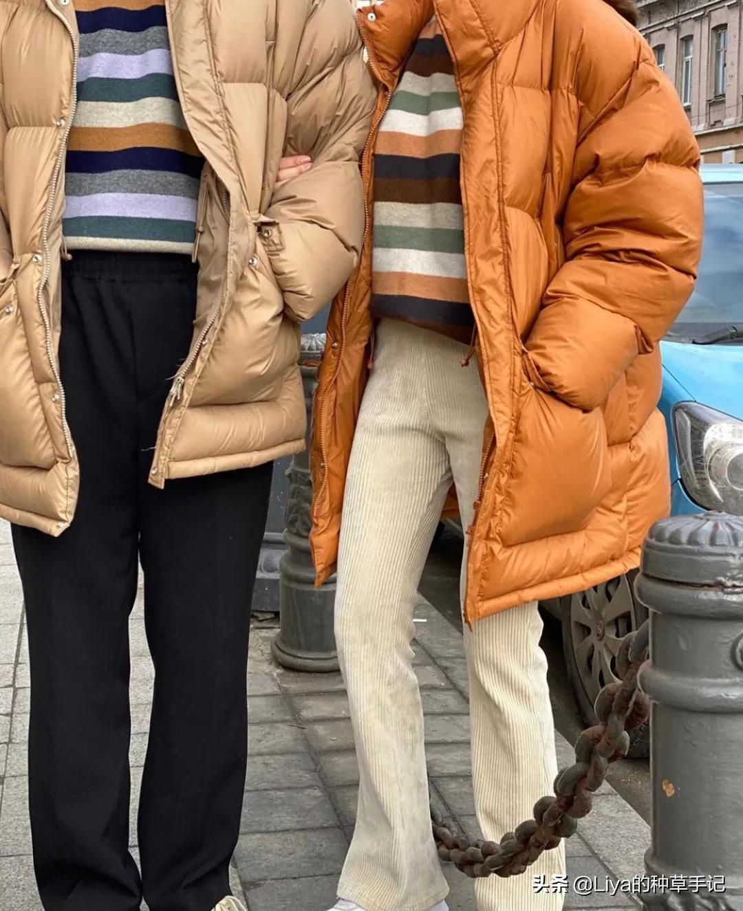 满大街都是骆驼羽绒服,满大街都在穿皮草外套长靴真洋气