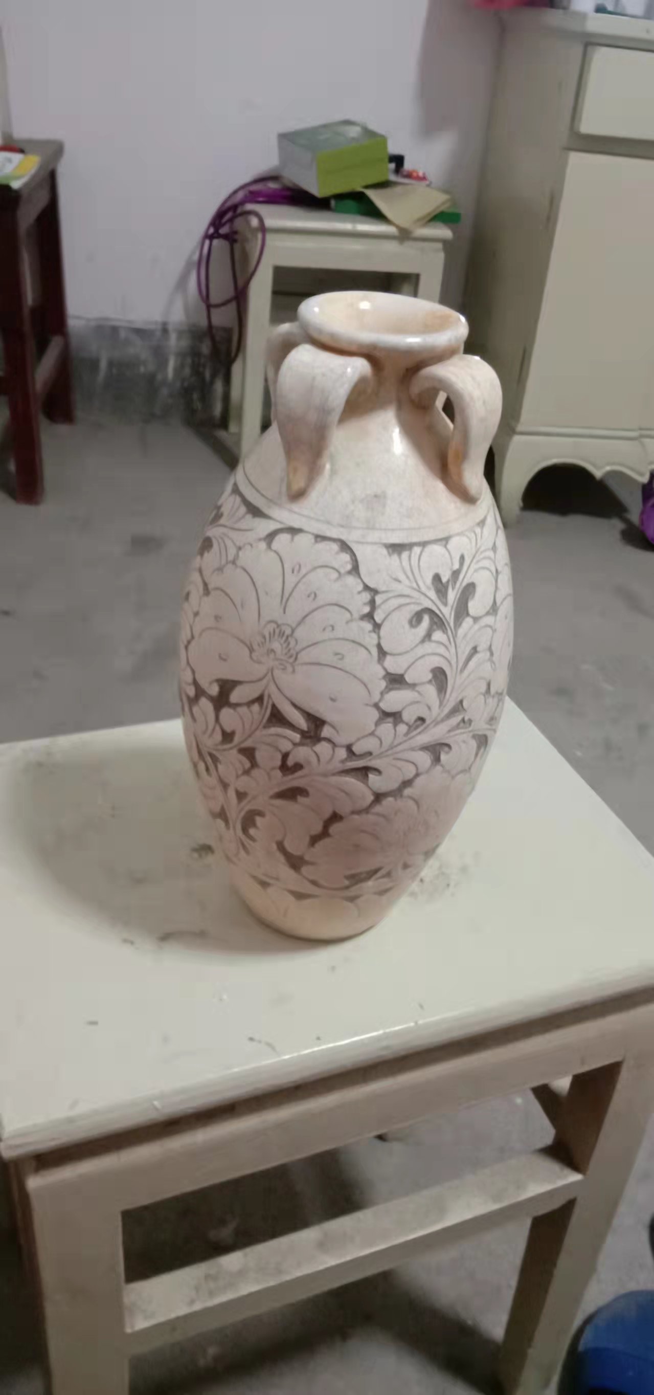 磁州窑老瓶价格,磁州窑精品