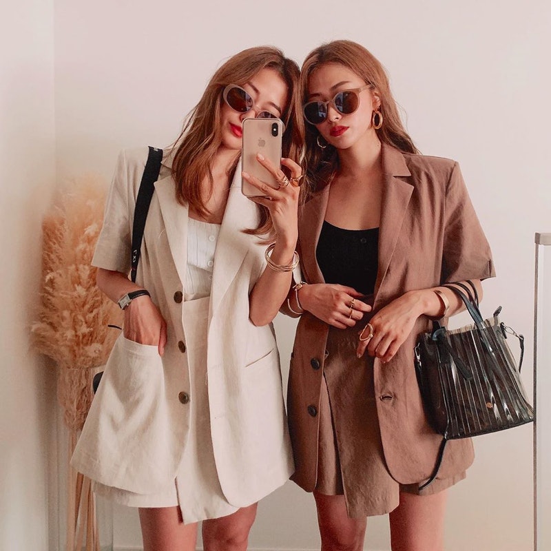 小个子韩国秋天穿搭,韩国美女秋天穿搭