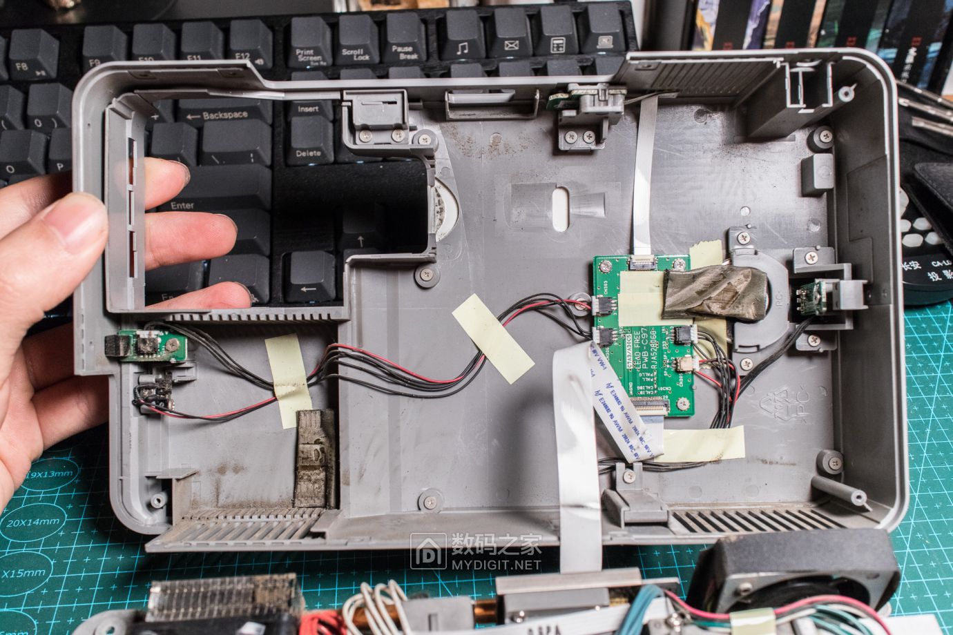 卡西欧CASIO激光+LED短焦投影仪UP50WN拆解+维修偏色纪实