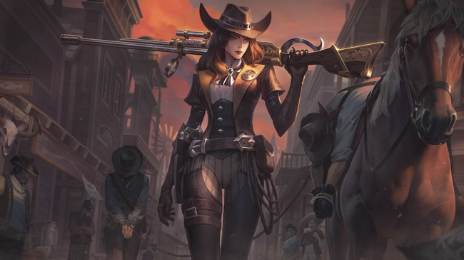 英雄联盟女警最新版本,英雄联盟女警原画