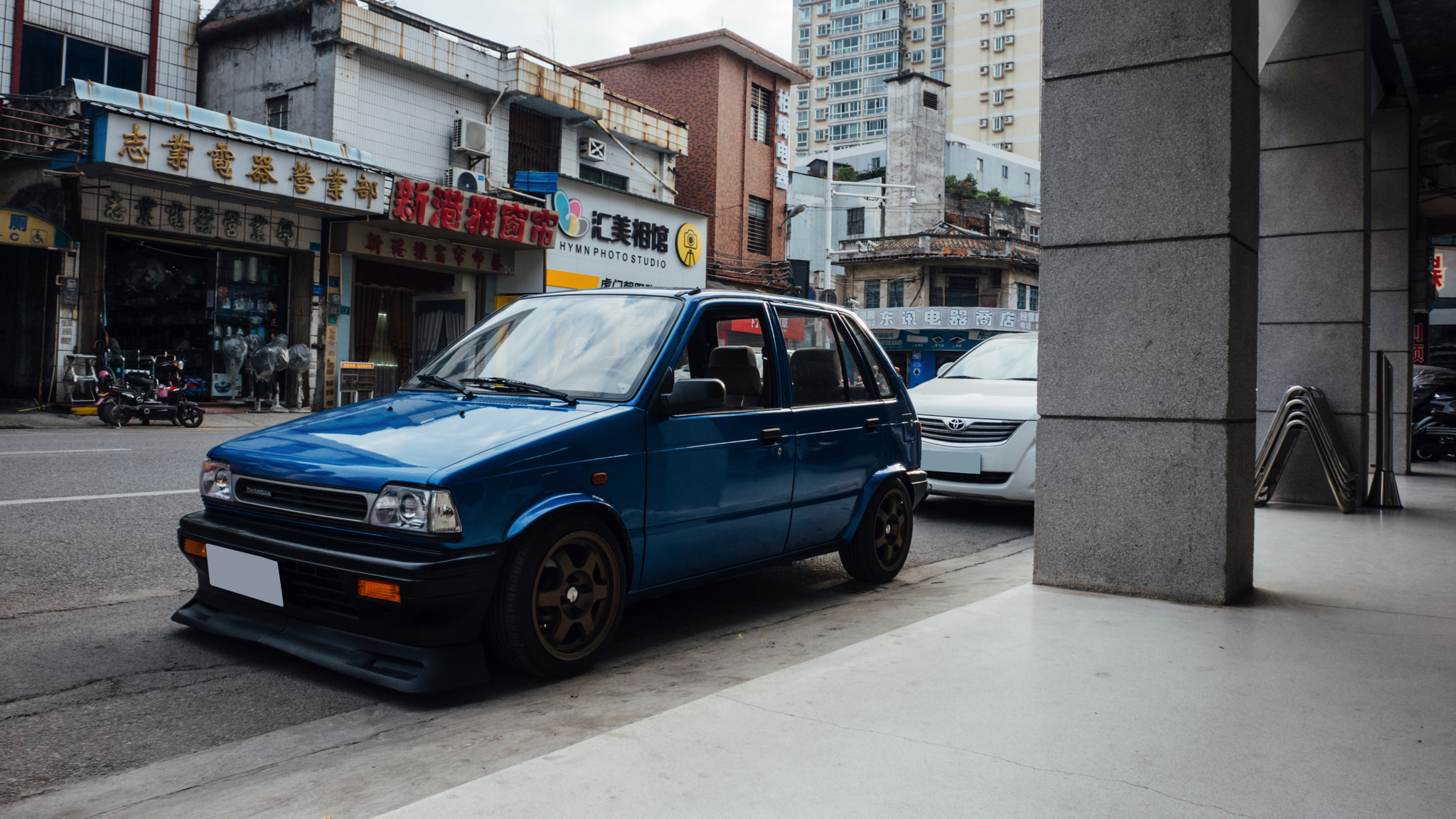 铃木奥拓自己买改装件,一万内铃木奥拓